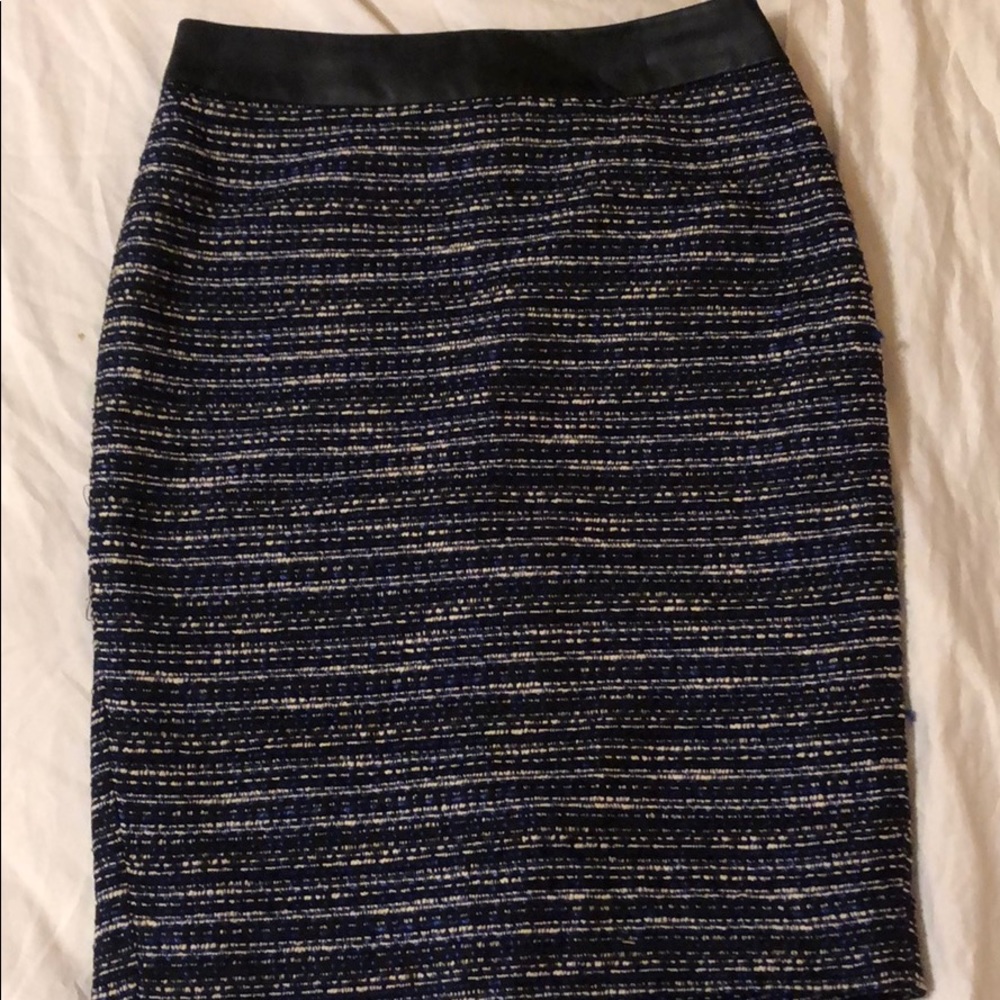 The Limited Faux Leather Waisted Pencil Skirt